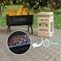 Light‑UP‑Box 4in1 Grillbox – Grillkohle & Anzündhilfe