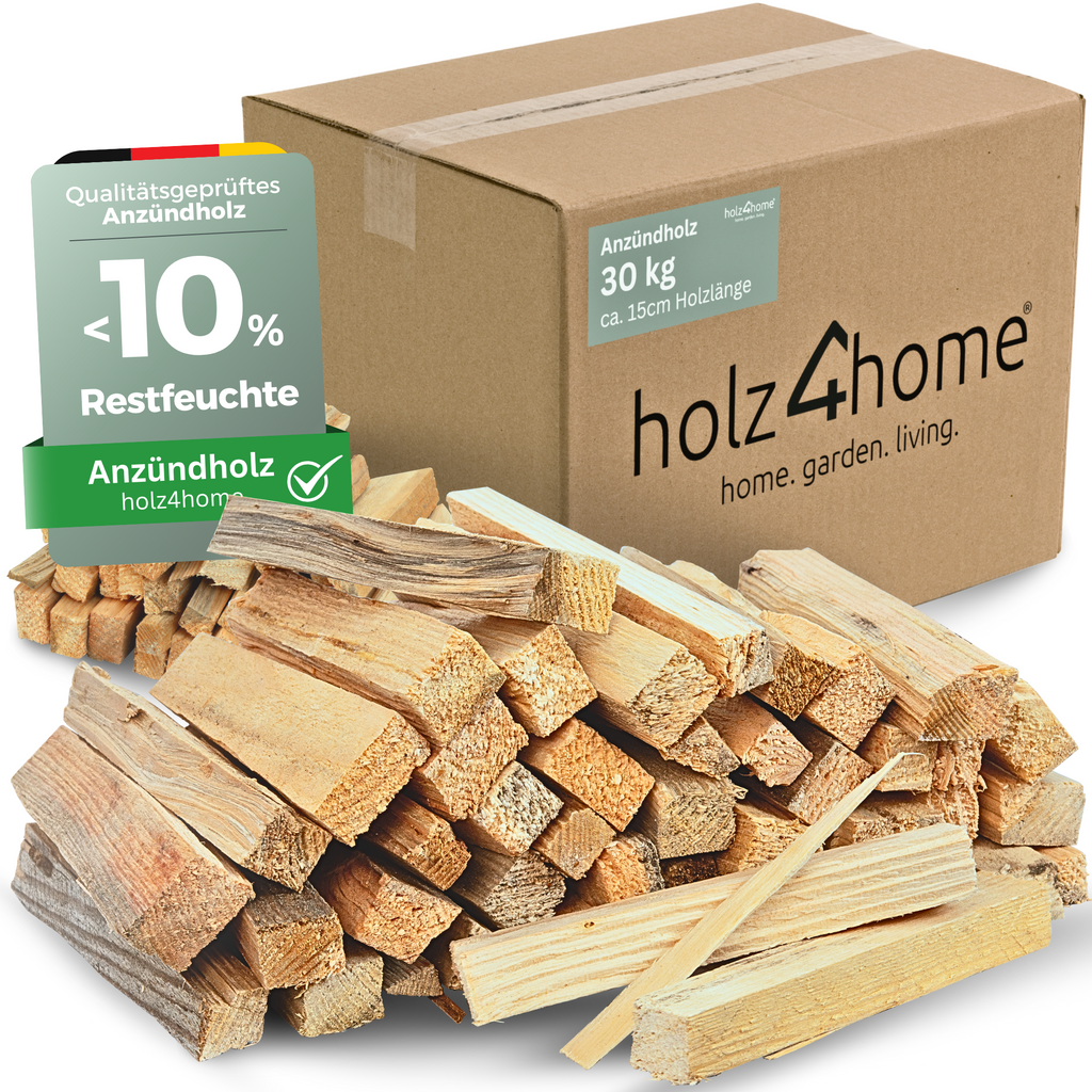 Anfeuerholz ca. 30 kg – Anmachholz für Kamin & Grill