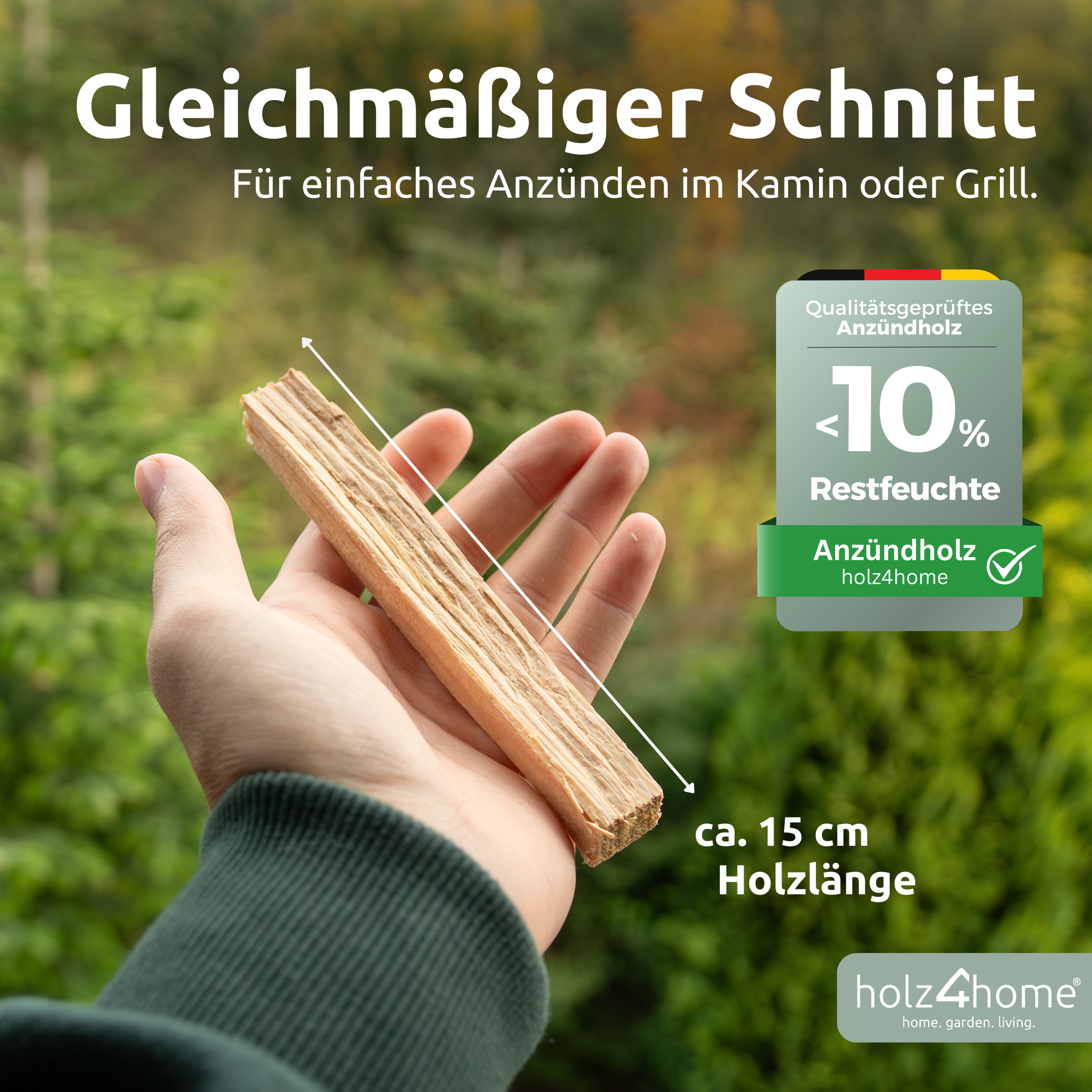 Anfeuerholz ca. 30 kg – Anmachholz für Kamin & Grill