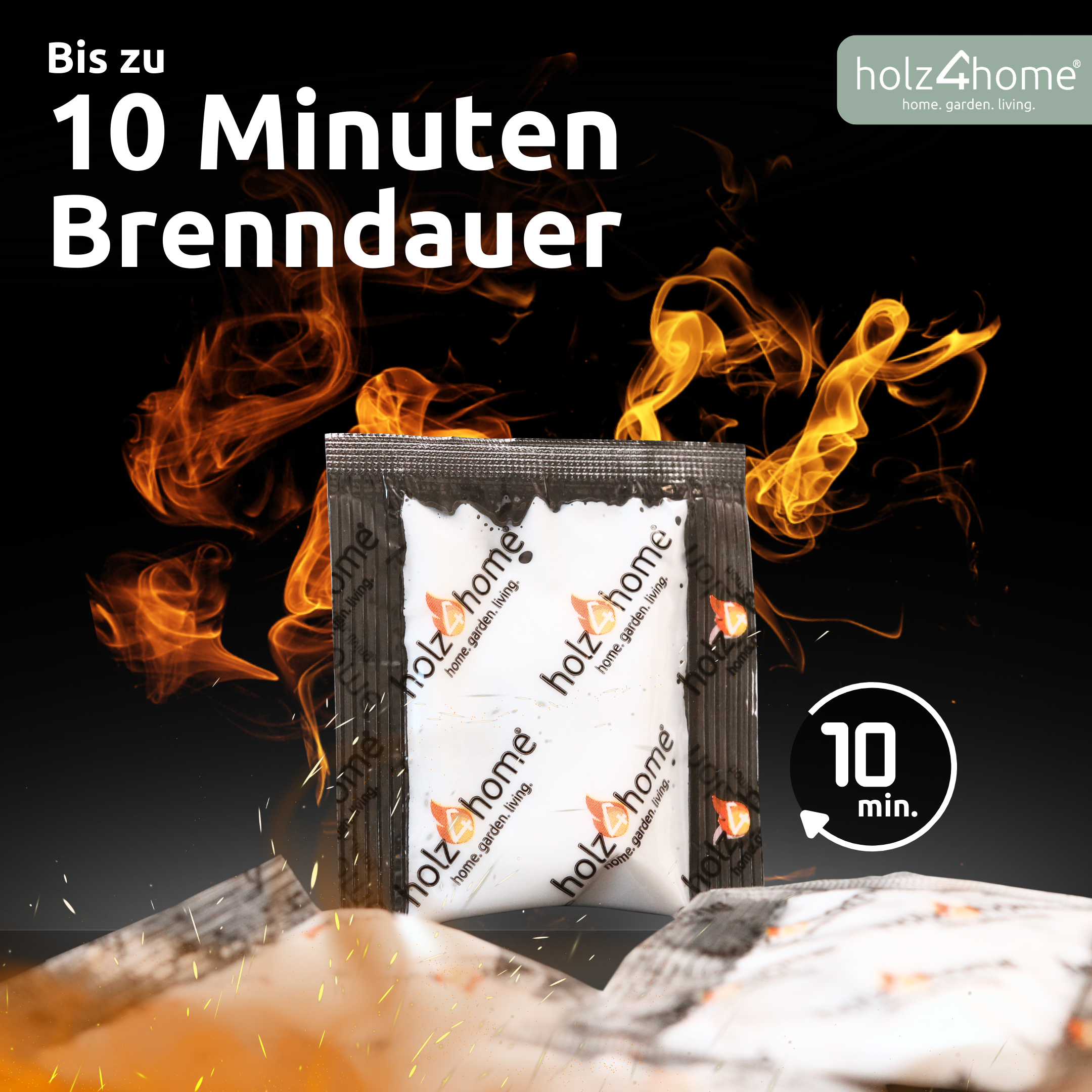Kaminanzünder & Grillanzünder – 100 Stück